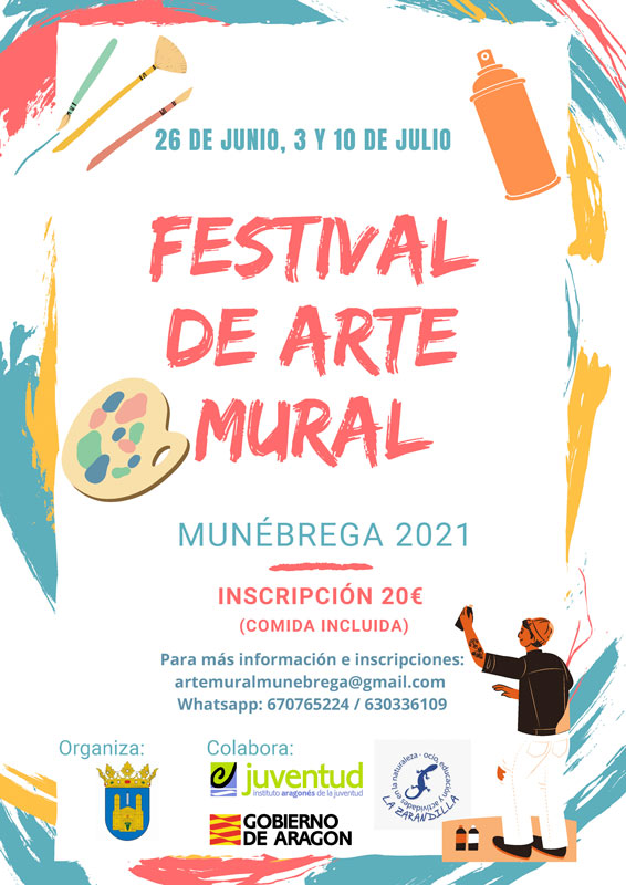Munébrega, Festival Arte Mural