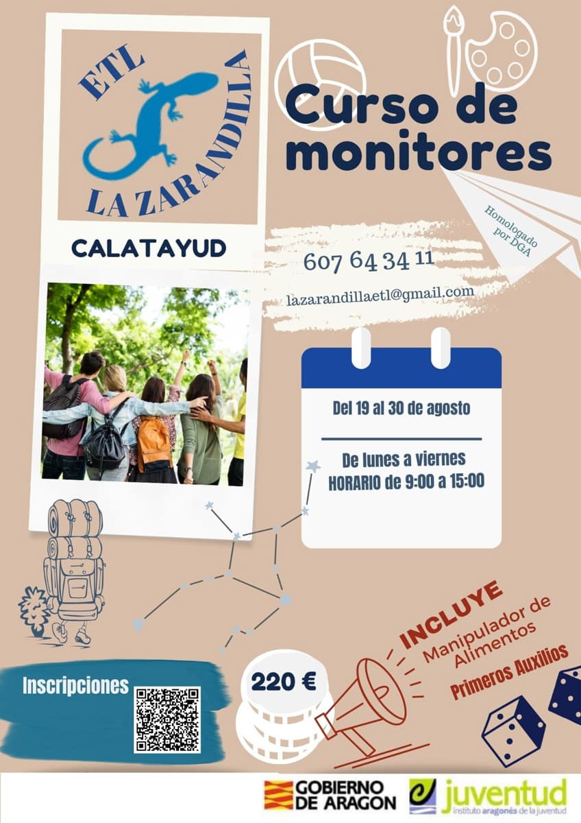 Curso de Monitor, La Zarandilla - 2024